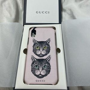 Gucci X/XS cat iPhone case